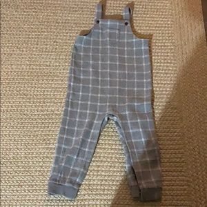 Janie and Jack cotton overalls